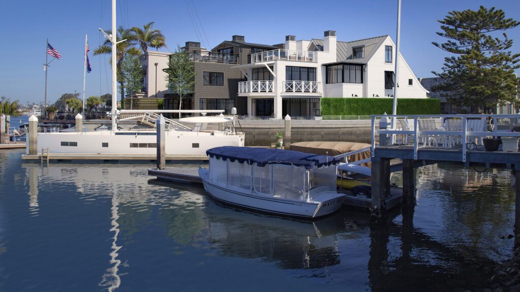 Robert Sinclair, Architect 3D architectural harbor rendering in Newport Beach, CA